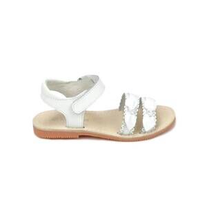 NEW L'AMOUR girl's josie bow sandals in white
